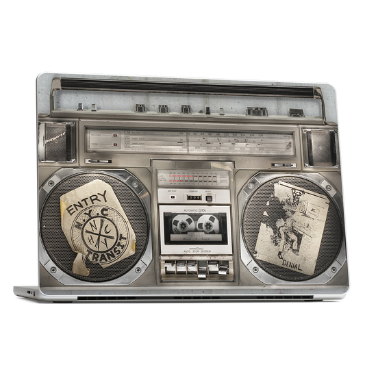 Boombox II MacBook Skin