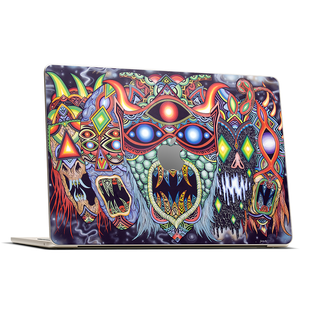 The Gods Beyond The Dark MacBook Skin