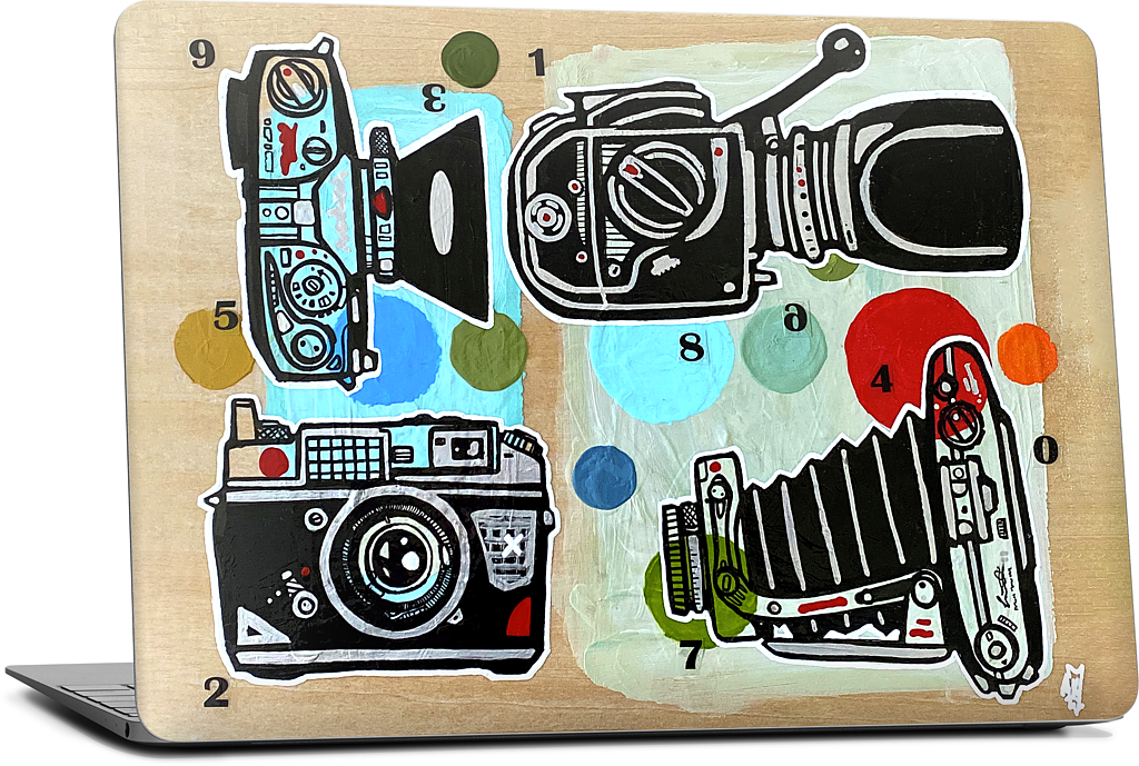 Watch It Happen MacBook Skin