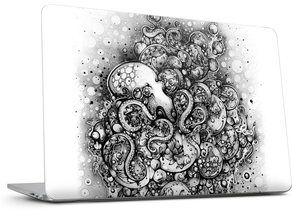 A Curious Embrace MacBook Skin