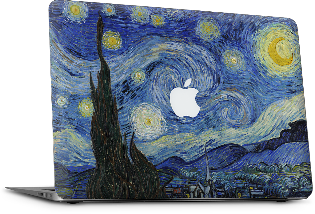Starry Night MacBook Skin