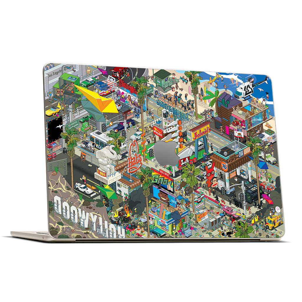 Los Angeles MacBook Skin
