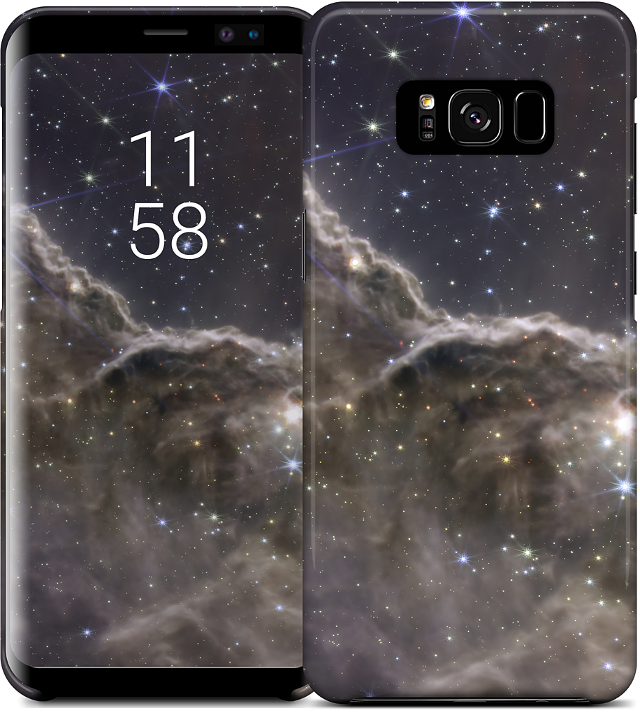 Cosmic Cliffs of Carina (MIRI and NIRCam Image) Samsung Case