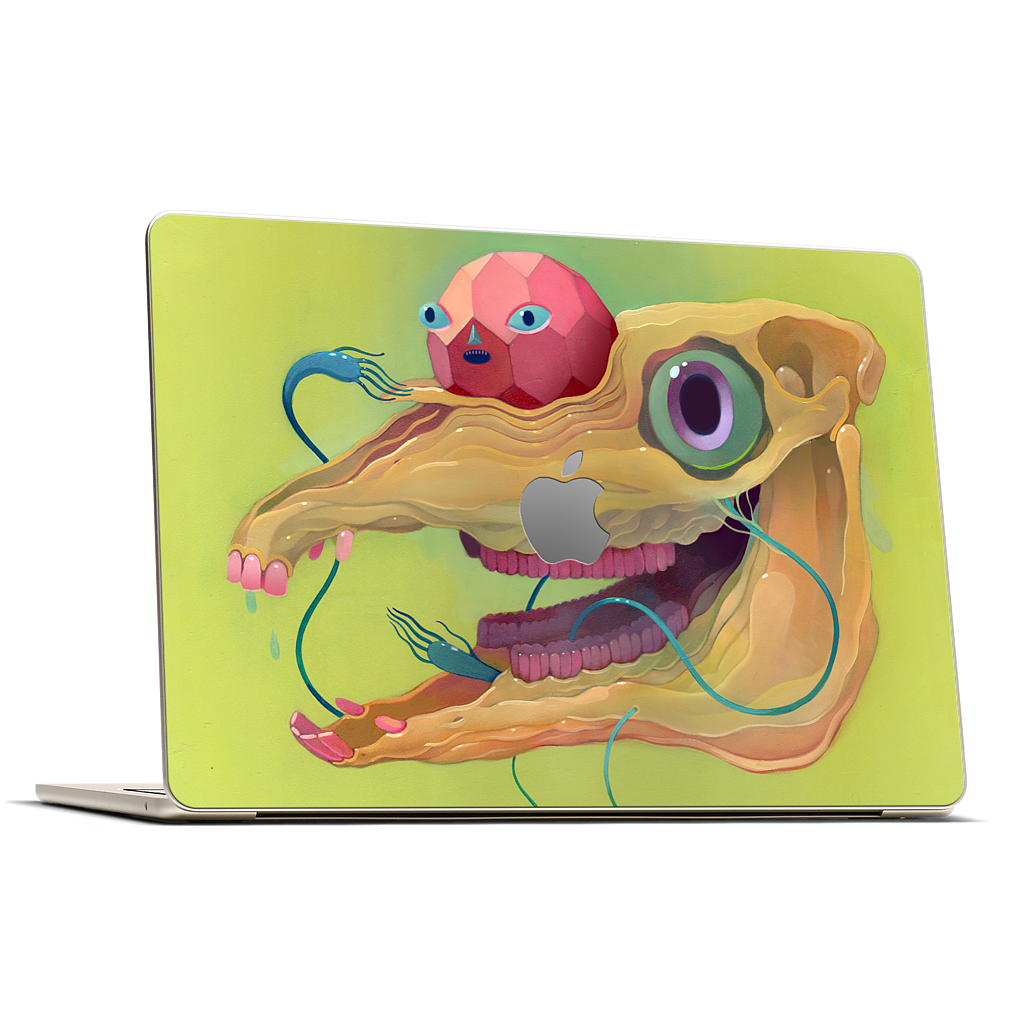 Horse Skull MacBook Skin