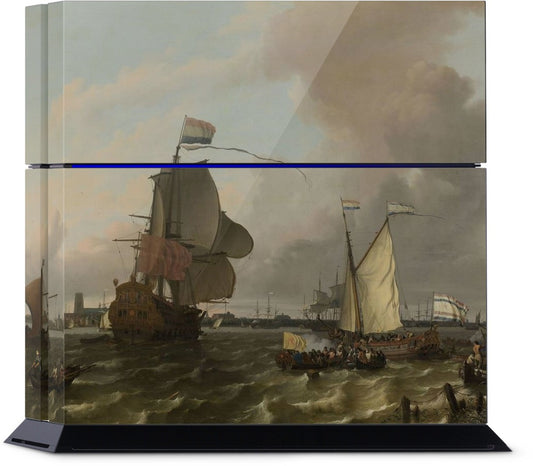 The Warship Brielle on the Maas Rotterdam PlayStation Skin