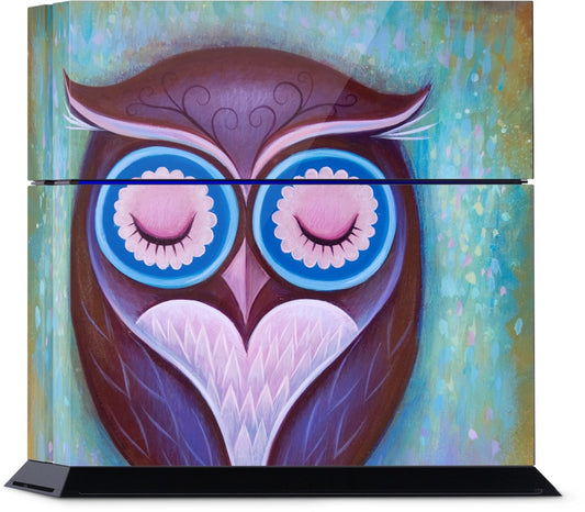 Sleepy Owl PlayStation Skin