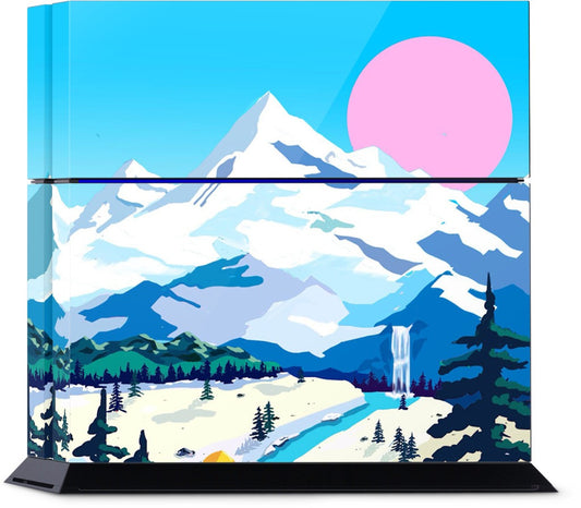 Mountains PlayStation Skin