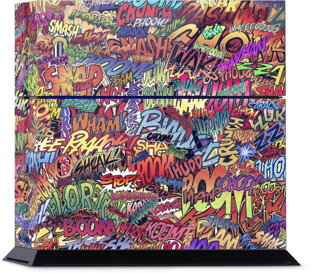Action Packed PlayStation Skin by Derek Prospero | GelaSkins
