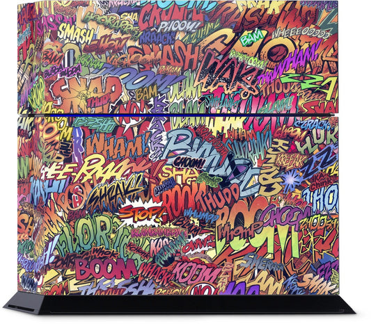 Action Packed PlayStation Skin by Derek Prospero | GelaSkins