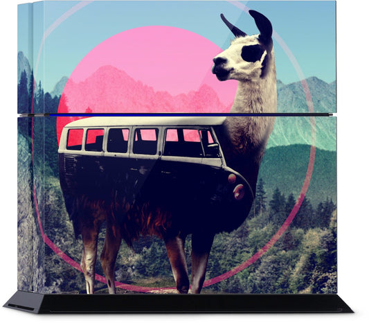 Llama PlayStation Skin