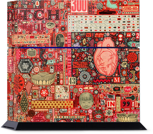 Big Numbers - Heart and Teeth PlayStation Skin