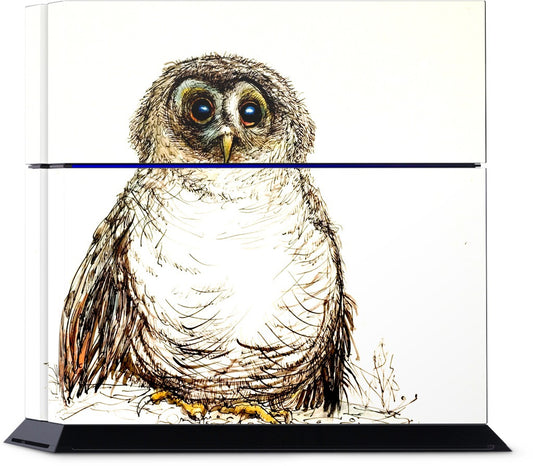 Baby Owl PlayStation Skin