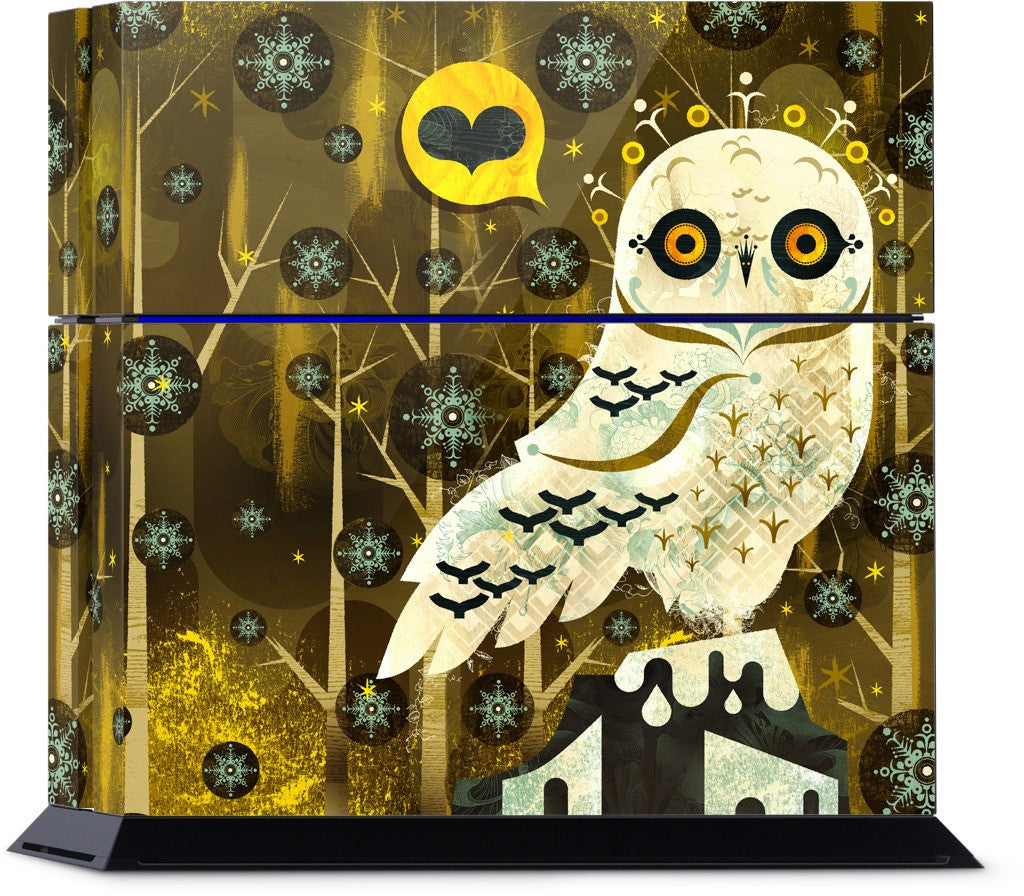 Snowy Owl PlayStation Skin