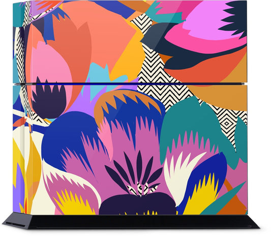 Among the Spring Flowers PlayStation Skin