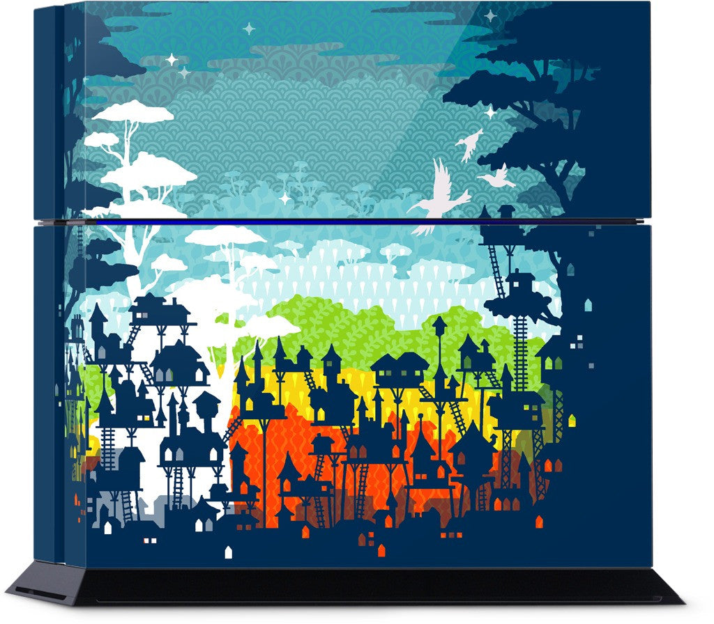Rainforest City PlayStation Skin