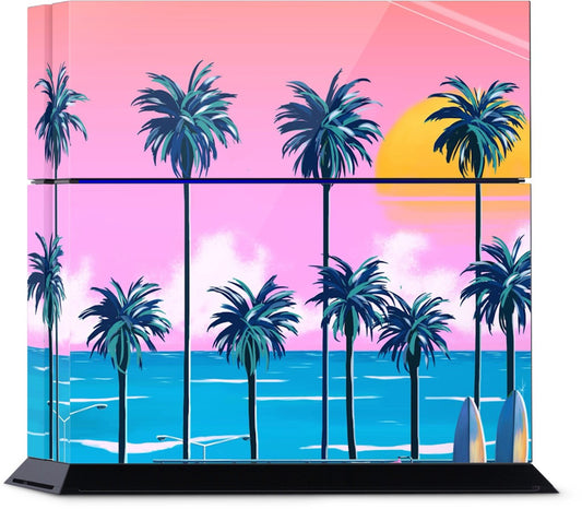 Sunset Lovers PlayStation Skin