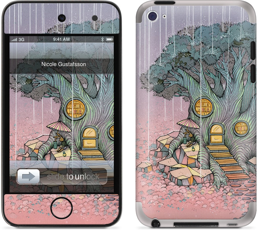 Rainy Day In The Library iPod Skin