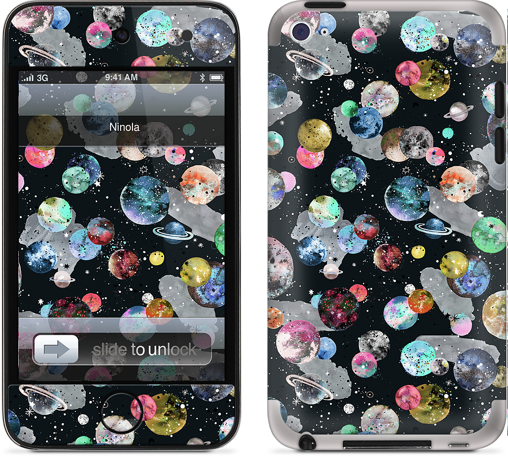 Cosmic Collage iPod Skin
