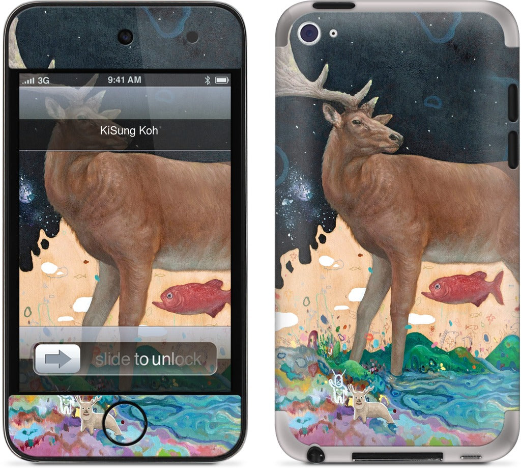 A Relieved Deer iPod Skin