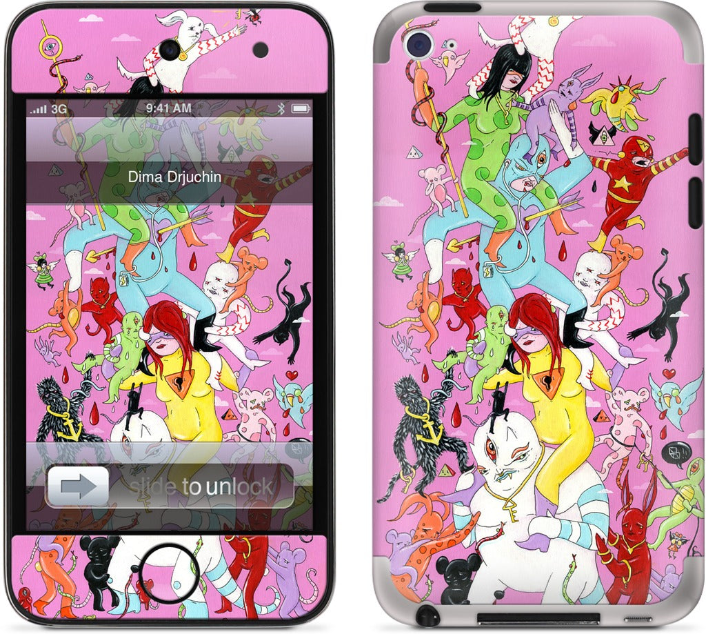 Reach For The Infinity Key iPod Skin
