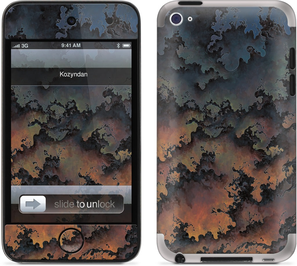 Tossed Inverted iPod Skin