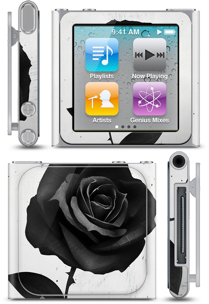 Fabric Rose iPod Skin