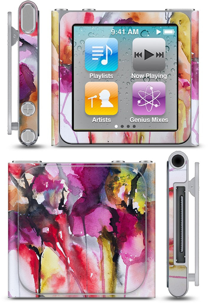 Fallen Flowers iPod Skin