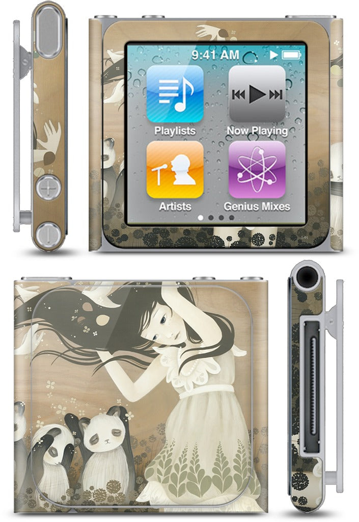 Leave The Hair And Go Free iPod Skin
