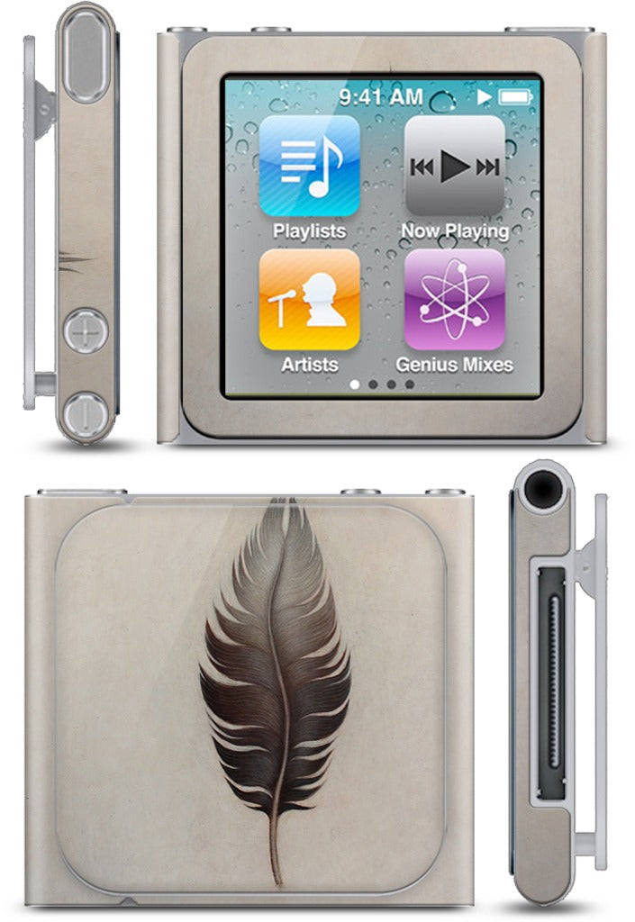 Thought Feather iPod Skin