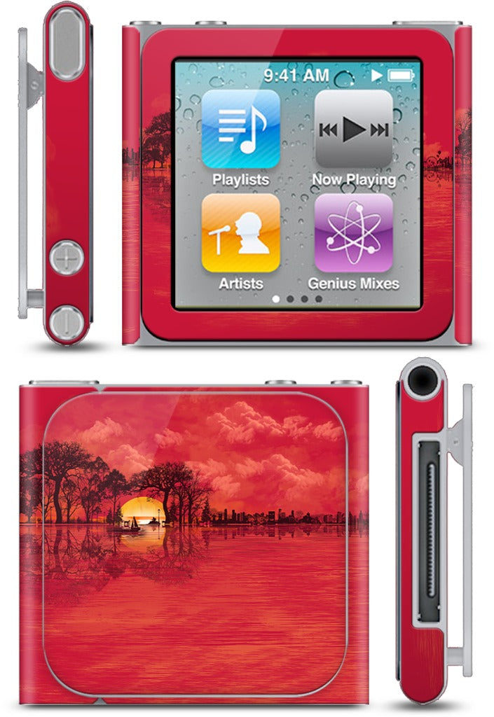 Musical Sunset iPod Skin