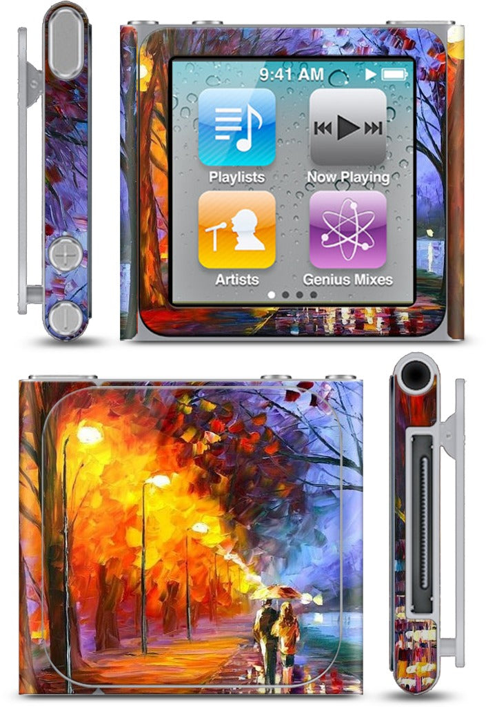 ALLEY BY THE LAKE by Leonid Afremov iPod Skin