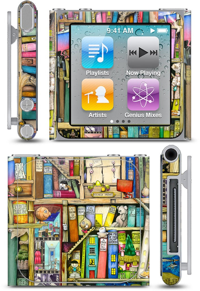 Bookshelf 2c iPod Skin