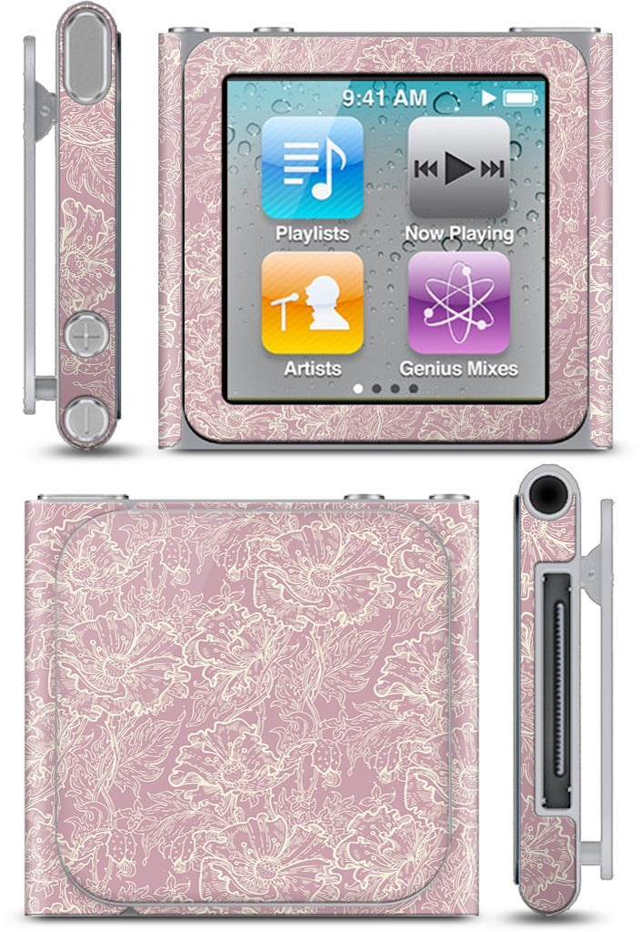 Poppy iPod Skin