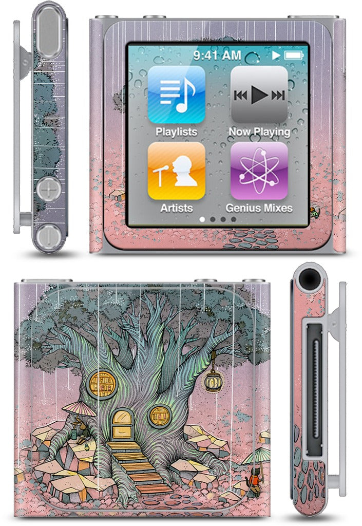 Rainy Day In The Library iPod Skin