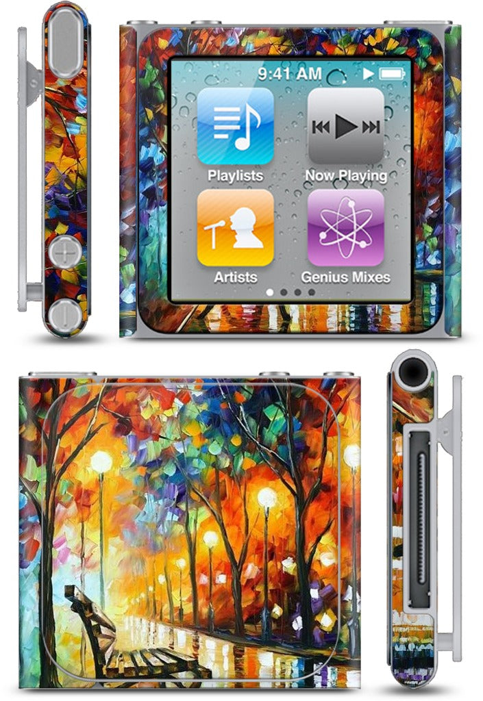 THE LONELINESS OF AUTUMN by Leonid Afremov iPod Skin