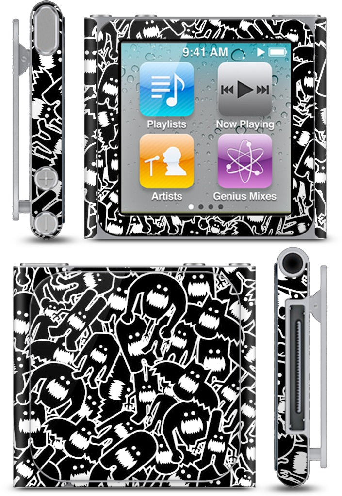 Monster Collage 2 iPod Skin