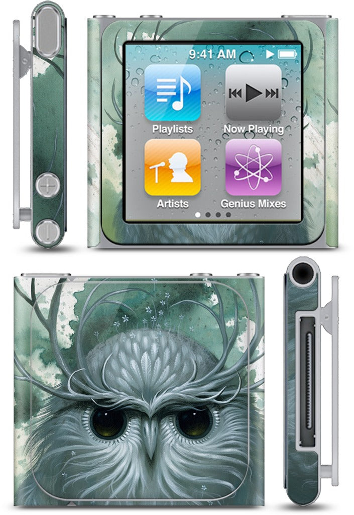 Snow Owl iPod Skin