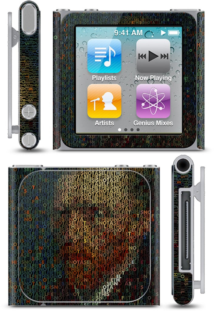 This Is Not A Selfie II iPod Skin