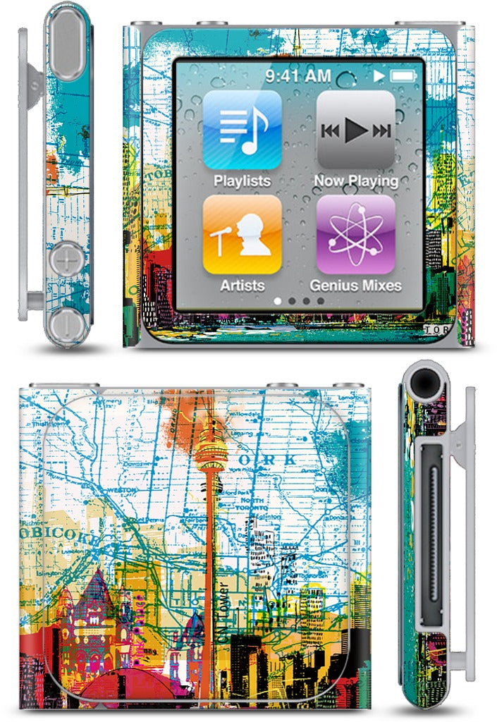 Toronto Skyline iPod Skin