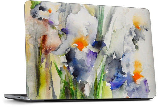 Blue Irises Dell Laptop Skin