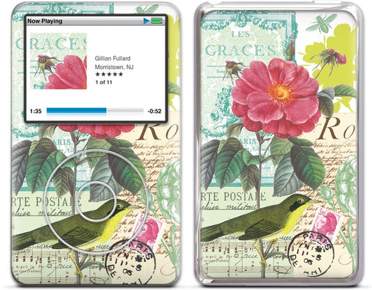 Flora and Fauna iPod Skin