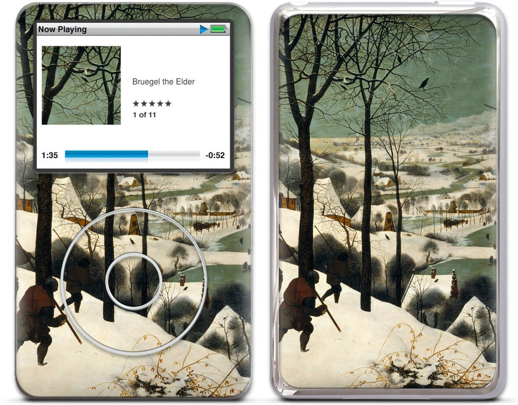 Hunters in the Snow iPod Skin