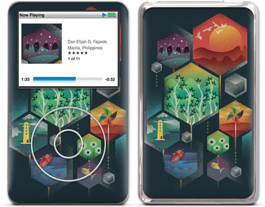 Geometrical Wonders iPod Skin