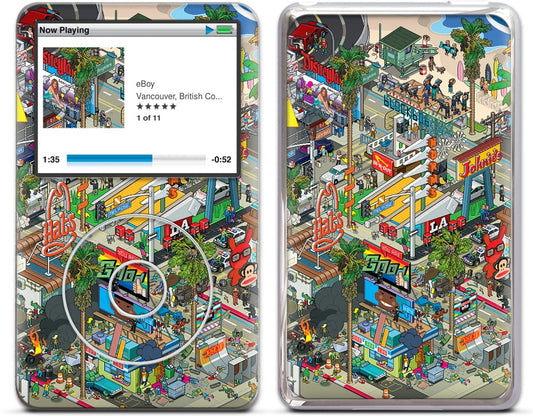 Los Angeles iPod Skin