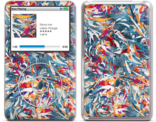 Excited Colours iPod Skin