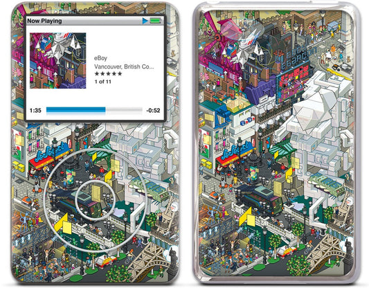 Paris iPod Skin