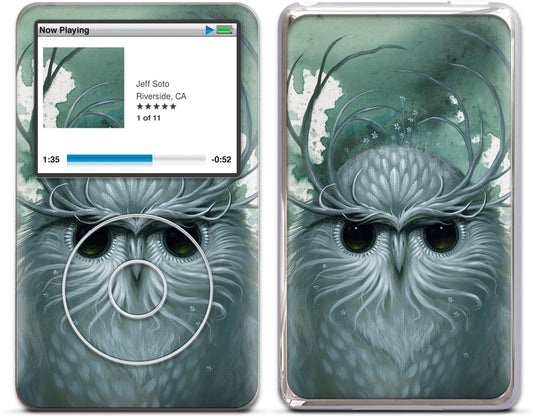 Snow Owl iPod Skin