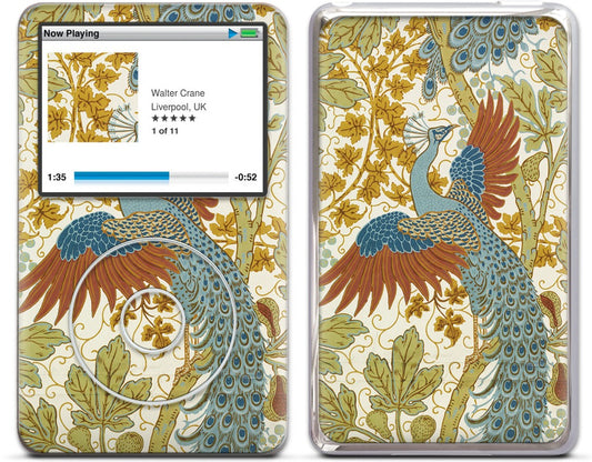 Fig and Peacock iPod Skin