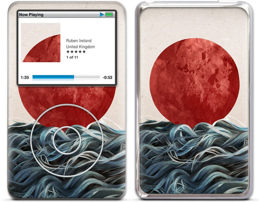 Sunrise in Japan iPod Skin