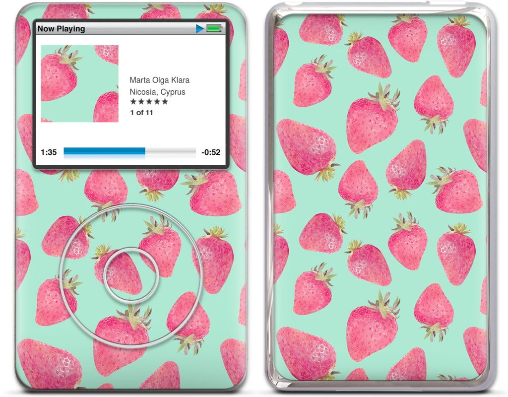 Strawberry iPod Skin